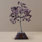 Gemstone Tree with Organite Base - Amethyst 160 stones