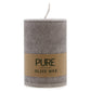Vegan Olive Wax Candle - Grey