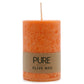Vegan Olive Wax Candle- Orange