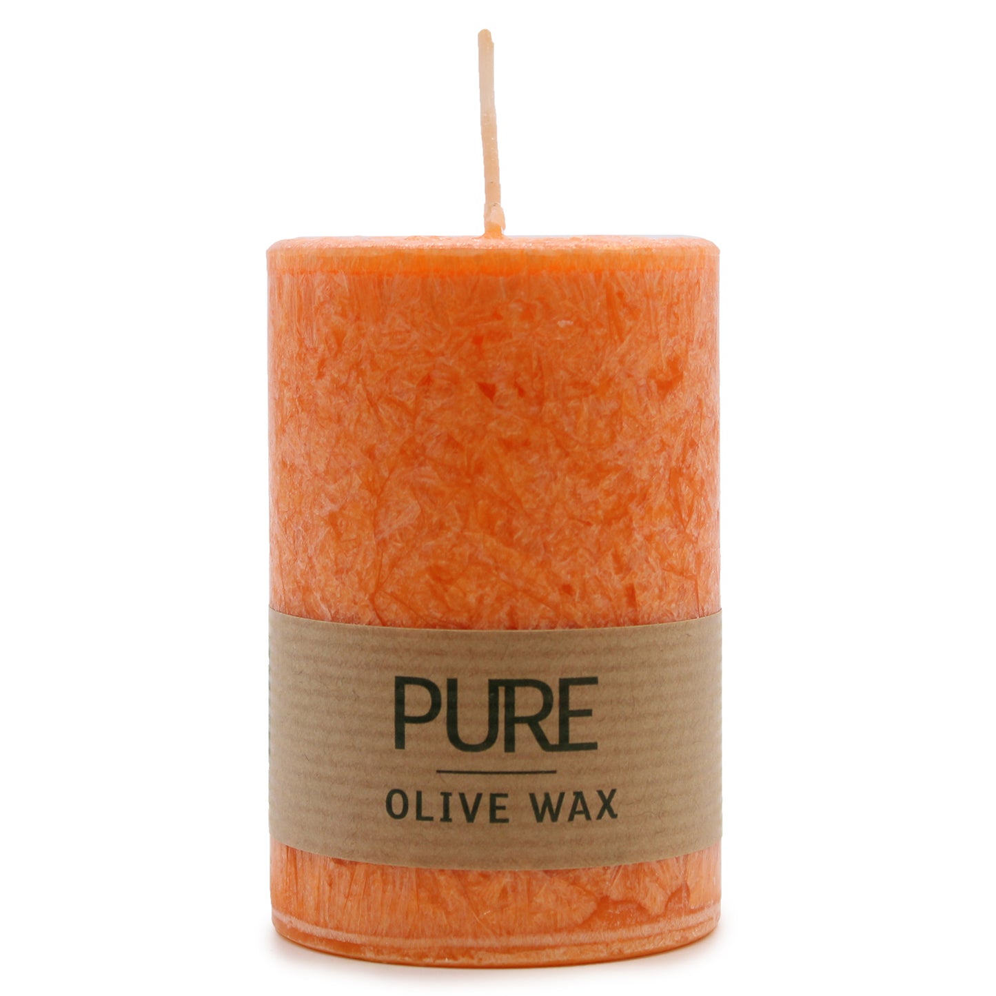 Vegan Olive Wax Candle- Orange